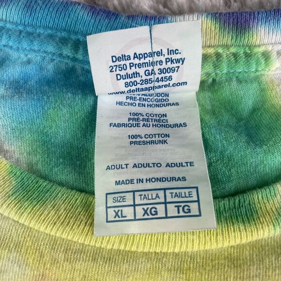 Bonnaroo Shirt Mens Extra Large Tie Dyed 2019 Music Festival Phish Post Malone - Picture 6 of 11